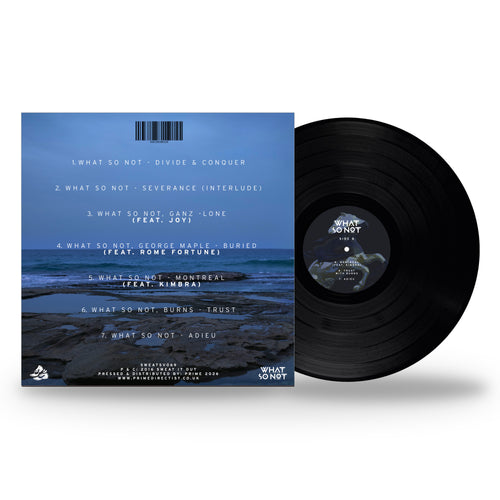 What So Not 'Divide & Conquer' EP Black Vinyl (PRE-ORDER)